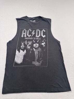 AC/DC Highway To Hell Graphic Band Tank Top Men’s/Women’s M